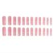 Foccna Square Pearl Pink Press on Nails - 24 pcs Long Acrylic False Nails for Women and Girls - Buy Online on SooperMarket.com