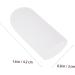 White Gel Toe Protectors - Pair of Eversion Shoe Caps for Blisters & Foot Protection - Buy Online on SooperMarket.com