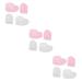 Healeved 12 Pairs Gloves Beauty Wax Bath Mittens Paraffin Wax Mitts and Booties Cloth Gloves Booties Bath Treatment Mitt Glove Paraffin Wax Bath Mitts Beauty Foot Product