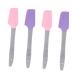 Frcolor 4 pieces of filler made of silicone wax spatula made of silicone waxic for the household Skincare Tools Hair removal wax multifunctional wax spatula Wachs Accessories.