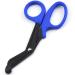 Medical scissors association scissors versatile made of stainless steel and PP plastic for emergencies emergencies or outdoor camp (blue)