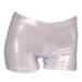 Aosva Little Big Girls' Sparkle Dance Tumbling Athletic Gymnastics Short 2-14Years 5 Silver
