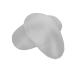 FILFEEL Silicone Shoulder Pads for Womens Clothing 1 pair Soft Shoulder Push-up Pads Self Adhesive Anti-Slip Enhancer Shoulder Pads for Women Reusable(Transparent color)