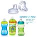 Nuby Sippy Gripper Cup Replacement Spouts - 6 Count 6 Count (Pack of 1) - Buy Online on SooperMarket.com