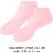 Minkissy 3 Pairs Gel Socks Gel Boat Socks Gel Care Socks Moisturizing Cushion Socks High Heel Socks Cracked Anti-crack Socks Moisturizing Heel Heels Sebs Women's Socks Elastic Man 16.5x8.5cm - Buy Online on SooperMarket.com