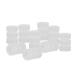 VGEBY Bike Brake Cable Protector, 100Pcs Gear Cable Frame Wrap Protector O-Ring Donuts Line Tube
