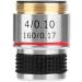 4X 185 Biological Microscope Achromatic Objective Lens 160/0.17 for Optical Instruments Conversion Objective Lens - Buy Online on SooperMarket.com