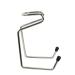 Hemoton Razor Brush Stand Brush Drying Rack Shaving Brush Stand Safety Razor Stand Alloy Brush Stand Coat Hanger Stand Shaving Kit Shaving Brush Storage Rack Shaving Brush Rack Shave Tool