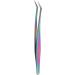 Professional Stainless Steel Eyelash Extension Tweezers | Long Sloping DIY Nail Art Tweezers - International Shipping - Buy Online on SooperMarket.com