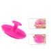 Soft Silicone Facial Cleansing Pad - Exfoliating Scrubber & Shower Sponge for Blackhead Removal - Rosy Color - Buy Online on SooperMarket.com