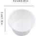 100PCS White Cardboard Wax Paper Cups for Hair Removal Bean Tools & Butter Beans - Buy Online on SooperMarket.com