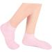 minkissy 3 Pairs Sock Feet Lotion Silicone Gel Moisturizing Heel Sleeves Spa Rejuvenate Birth Control Wallet Knee Scooter Pad Gel Booties Skin Dry Cracked Gel Pillow Miss Sebs Foot Pink - Buy Online on SooperMarket.com