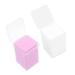 Housoutil 2 Boxes Eyelash Cleaning Pads Salon Supply Nail Polish Remover Wipes Eyelash Glue Pad Nail Varnish Remover Pads Eyelash Glue Wiper Glue Wipes Cotton Squeegee Major