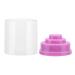 Good Insulation Nail Drill Container - Purple Nail Drill Case for Beauty Salons & Home Manicure - Buy Online on SooperMarket.com