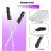 Dokpav 100 Pack Mascara Wands Lash Wands Black Disposable Eyelash Brush Black Makeup Brush with Crystal Handle Applicator Makeup Brush for Eyelash Extensions Eyelash Spoolies Eyebrow Brushes - Buy Online on SooperMarket.com