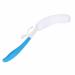 Long Curved Handle Bath Brush Soft Sponge Body Exfoliating Shower Brush for Gentle Skin Cleaning | International Shipping - Buy Online on SooperMarket.com