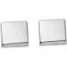FOYTOKI 180 Pcs Pans for Eyeshadow Empty Eyeshadow Tins Makeup Tin Pans Empty Eyeshadow Pans Square Magnets - Buy Online on SooperMarket.com