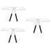 Beavorty 3pcs Eyebrow Ruler Stencil Eyebrow Grooming Reusable Eyebrow Brow Stencils Tool Eyebrow Shape