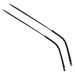 Ranara replacement glasses end tips glasses glasses 1 pair of vintage glasses metal frame bracket glasses replacement bars black