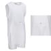 SpecialKids.Company Popper Vest Sleeveless Bodysuit with Crouch Snap Button & Tube Access Adaptive Clothing for Children with Special Needs Supersoft Cotton Elastane Fabric By Kaycey 7-8 Years White