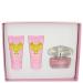 Gift Set - 1.7 oz Eau De Toilette Spray + 1.7 oz Body Lotion + 1.7 oz Shower Gel for Women - 100% Authentic