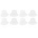 Stop Cracked Heels Toeless Spa Gel Socks for Foot Treatment Care 4 Pair Moisturizing Heel Socks Open Toe Socks for Dry Hard Cracked Heels(White)