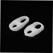 Correct Overlapping Toes & Relieve Pressure with 2Pcs Silicone Toe Separator - Bunion Corrector Toe Spacers Arch Support & Gel Cushion Inserts in One