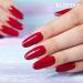 Bluesky Builder Gel Set with Nail Forms - Builder Gel Clear 15ml with application Nail Brush and 300 x Nail form stickers. For Nail extensions. Requires UV/LED Lamp - Buy Online on SooperMarket.com