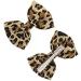 Zac's Alter Ego Satin Leopard Print Bows - Buy Online on SooperMarket.com