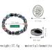 Adjustable Bracelet Beads Magnetic Hematite Bracelet Health Care Bangle for Men Women - Buy Online on SooperMarket.com