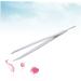 Didiseaon 1pc Lash Stainless Steel Eyebrow Makeup Clip Eyebrow Trimming medium Silver - Buy Online on SooperMarket.com