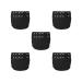 5 set adult cloth diapers adult diapers reusable exhausted non-discounted incontinence black 72-92 cm 5 set of (black 72-92 cm)