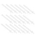 Foytoki 50 pieces nose hair removal pp stick nose wax nose wax nose hole cleaning wax pins nose hair pencil nostril wax spatula hair removal wax pins