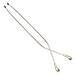 RANARA glasses end tips replacement glasses legs glasses accessories 1 pair of glasses temples made of metal glasses temple replacement silver