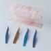 LIXIMMAZN 8-Hole Acrylic Tweezers Holder | Eyelash Extension Tools Rack & Stand | Durable Salon Supplies Display (Marbled Pink) - Buy Online on SooperMarket.com