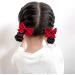 Red Bow Hair Clips for Little Girls - Cute Accessories (2pcs) - Buy Online on SooperMarket.com