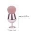 Buy Didiseaon Blush Brush - Travel Makeup Brush for Highlighter & Setting | Fluffy Fiber Wool Tool in Miss Hebei Pink - Buy Online on SooperMarket.com