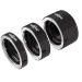 Foto4easy Macro AF Auto Focus Automatic Extension Tube Ring 13mm 20mm 36mm Set for Kenko Canon EF EF-S Lens