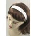 Buy 2.5cm White Satin Covered Alice Band | Multicoloured Hair Headband | International Shipping - Buy Online on SooperMarket.com
