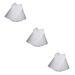 150 Sheets Pearl Cotton Highlighter Hair Paper Mesh Hair Dye Pad Hair Dye Paper Hair Foils Hair Dye Brush and Bowl Hair Coloring Kit Perm Kit Tools White Care Foam Supplies 30x10cmx3pcs Whitex3pcs