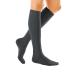 Medi - Medive Forte compression stockings |Medical compression stockings CCL 2 for women and men |Compression stockings class 2 |Size VI - Open tip |Black