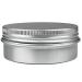 24 Pack 2 Oz Screw Top Aluminum Tin Cans for Lip Balm, Cosmetics & Candles - Metal Storage Jars with Screw Cap for Makeup, Salve & Tea - Buy Online on SooperMarket.com