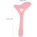 Eyebrow Pencil Stencil Resusable Silicone Eyeliner Tool Multifunctional Tail Spoon Flexible Eyeliners Template for Makeup(Pink) - Buy Online on SooperMarket.com