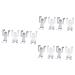 Cabilock Clothes Rack 12 Pcs Over Door Towel bar Over The Door Hanger Clothing Rack Towel Rack Porch Storage Hook Towel Holder