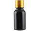 Tianzd 6-Pack 15ml Gloss Black Glass Bottles - Sealed Stopper & Gold Cap for Fragrance Oil & Aromatherapy - Ideal for Travel & Massage - Buy Online on SooperMarket.com