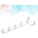 Baluue 4 pcs Plastic Hooks for Hanging Towel Hook Hanging Rack Multifunctional Hooks Plastic Hanger Hook 2pcsx2pcs Whitex2pcs - Buy Online on SooperMarket.com