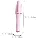 Healeved Fully Automatic Hair Curling Iron Straightener Hair Tool Curling Wand Hair Curlers Pink Abs - Buy Online on SooperMarket.com