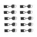Dacvgog 10Pcs Silicone Lighter Holder Sleeve Lighter Protective Cover Accessories with Retractable