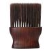 Desikixudy Barber Neck Duster Brush for Hair Cutting Soft Neck Cleaning Brush Professional Salon Barber Tool Red-Brown 2