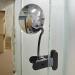 Ampper Clip On Security Mirror | Convex Cubicle Mirror for Personal Safety | 3.35 Round Glass Mirror | Frameless Design - Buy Online on SooperMarket.com